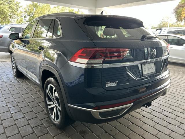 used 2022 Volkswagen Atlas Cross Sport car, priced at $22,359