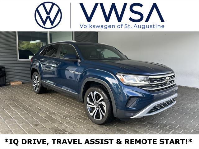 used 2022 Volkswagen Atlas Cross Sport car, priced at $22,359