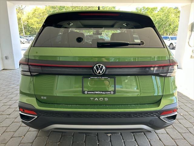 new 2025 Volkswagen Taos car, priced at $31,071