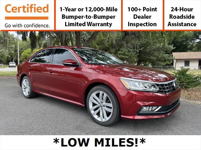 used 2018 Volkswagen Passat car, priced at $18,466