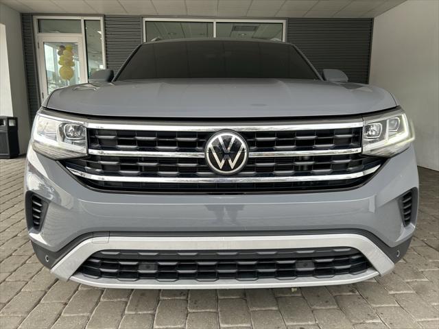 used 2021 Volkswagen Atlas Cross Sport car, priced at $22,340