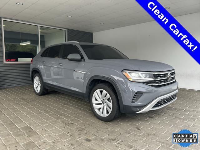 used 2021 Volkswagen Atlas Cross Sport car, priced at $22,340