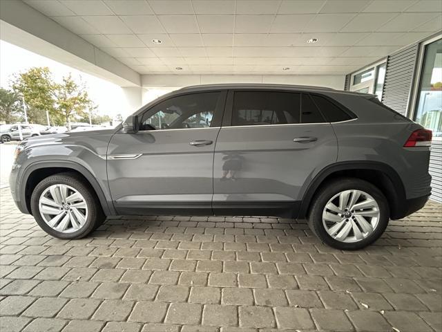 used 2021 Volkswagen Atlas Cross Sport car, priced at $22,340