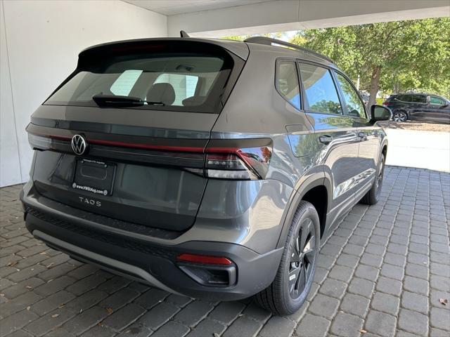 new 2025 Volkswagen Taos car, priced at $26,201