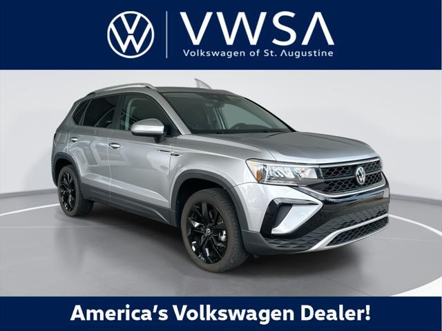 used 2024 Volkswagen Taos car, priced at $27,450