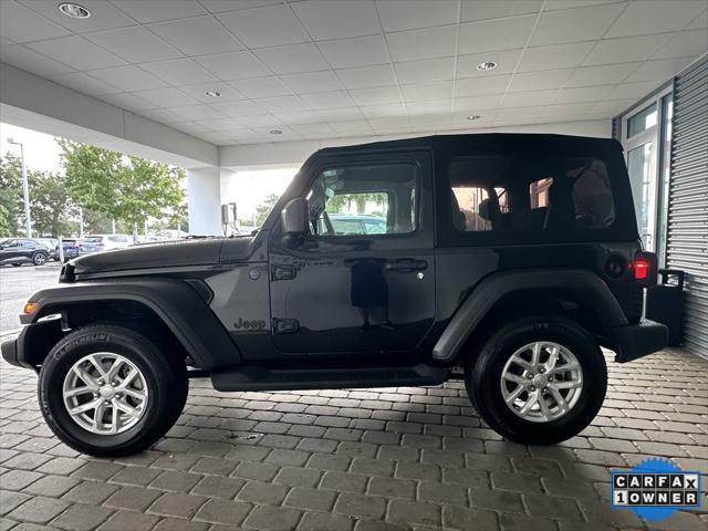 used 2023 Jeep Wrangler car, priced at $33,634