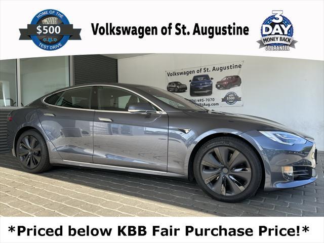 used 2021 Tesla Model S car, priced at $43,996