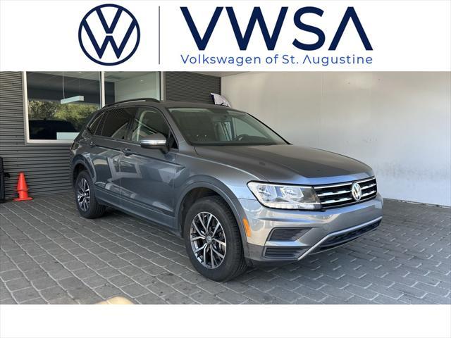 used 2021 Volkswagen Tiguan car, priced at $17,697