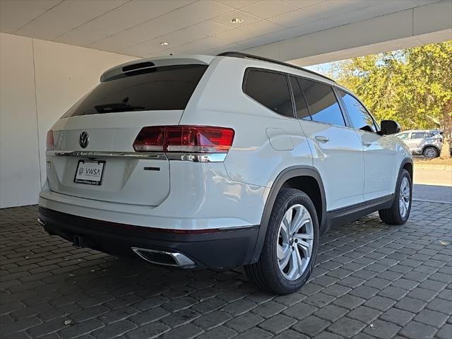 used 2021 Volkswagen Atlas car, priced at $22,465