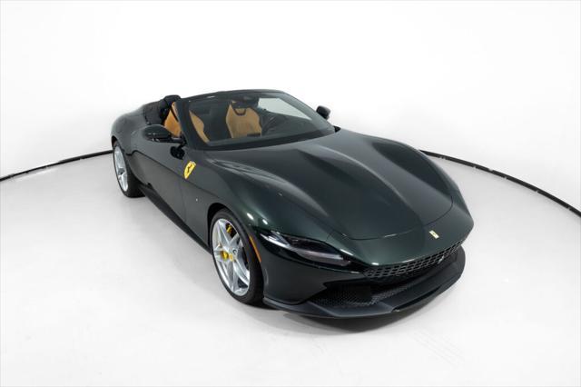 used 2025 Ferrari Roma Spider car, priced at $366,000