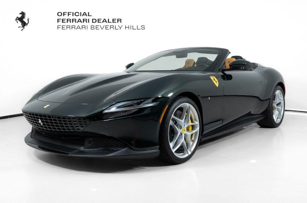 used 2025 Ferrari Roma Spider car, priced at $366,000