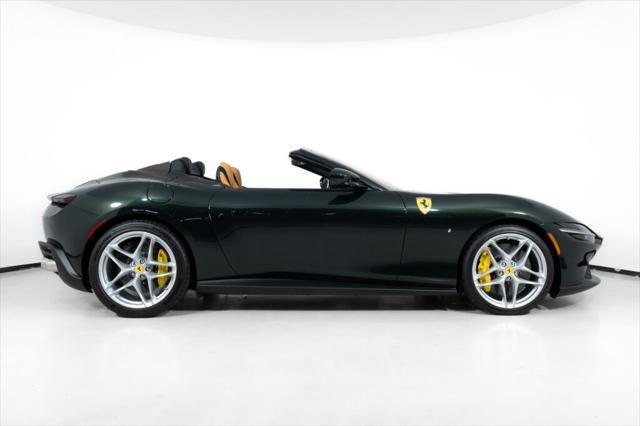 used 2025 Ferrari Roma Spider car, priced at $366,000