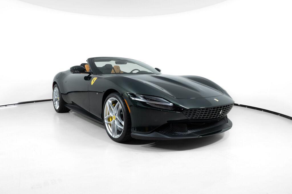 used 2025 Ferrari Roma Spider car, priced at $366,000