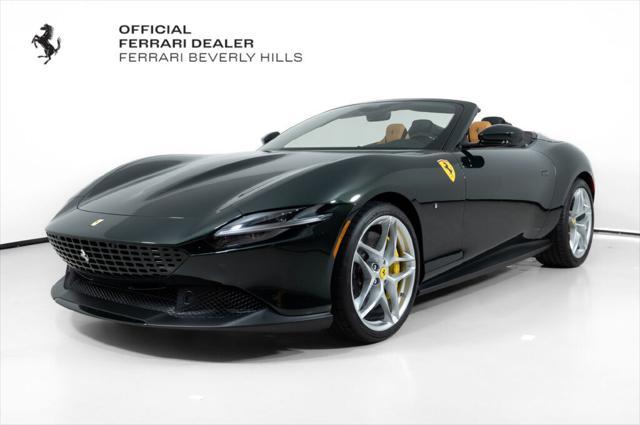 used 2025 Ferrari Roma Spider car, priced at $366,000