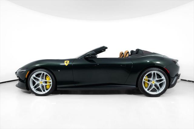 used 2025 Ferrari Roma Spider car, priced at $366,000