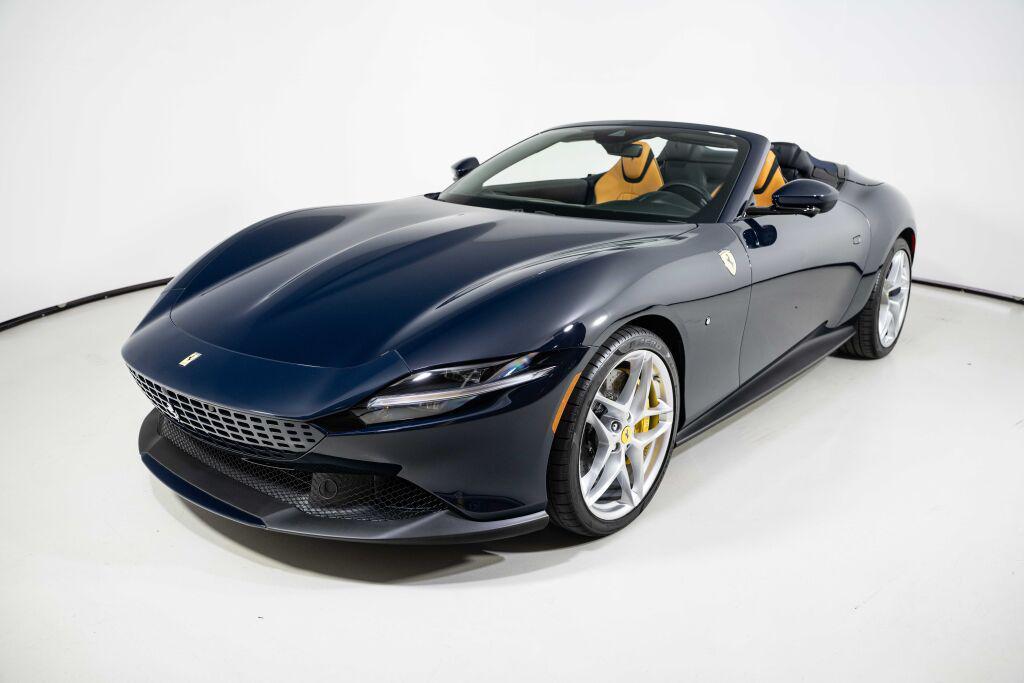 used 2024 Ferrari Roma Spider car, priced at $305,000