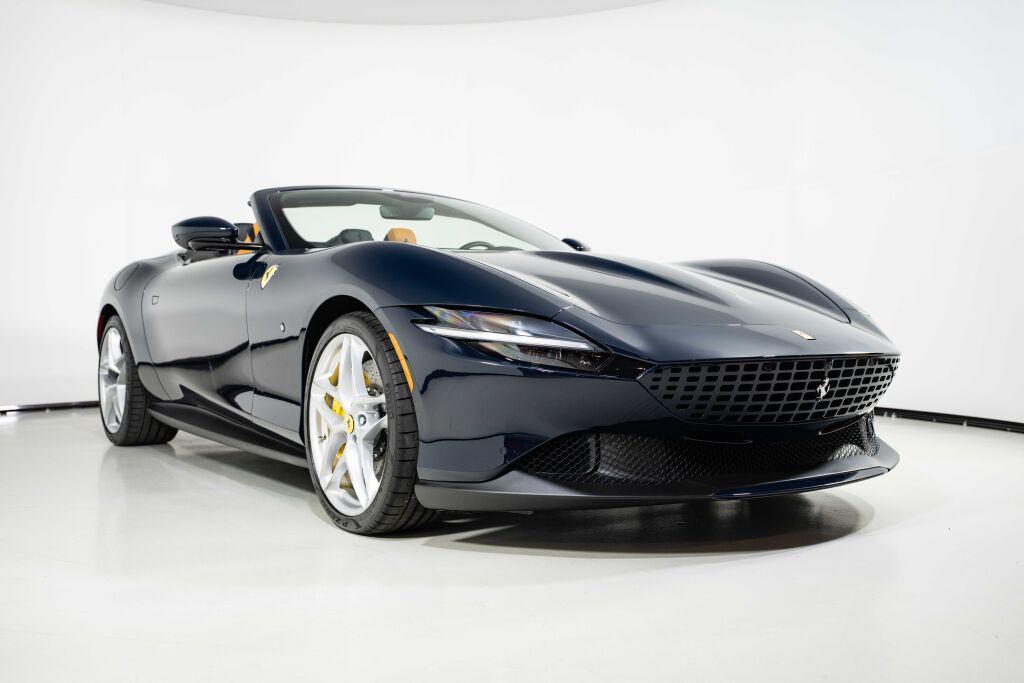 used 2024 Ferrari Roma Spider car, priced at $305,000