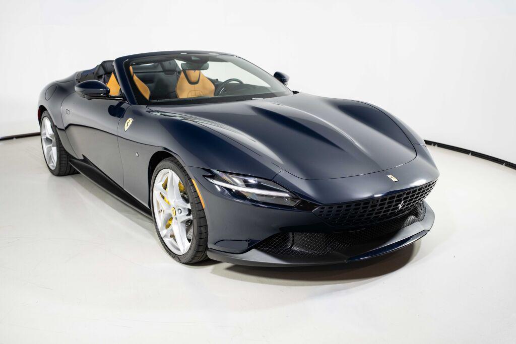 used 2024 Ferrari Roma Spider car, priced at $305,000