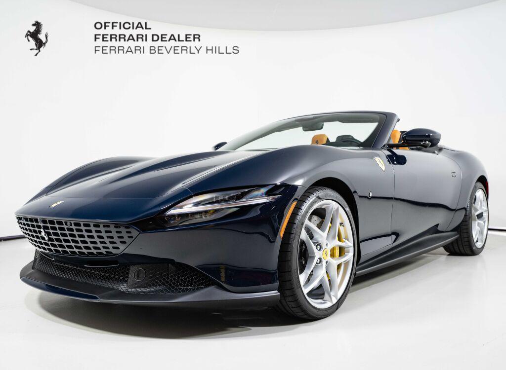 used 2024 Ferrari Roma Spider car, priced at $305,000