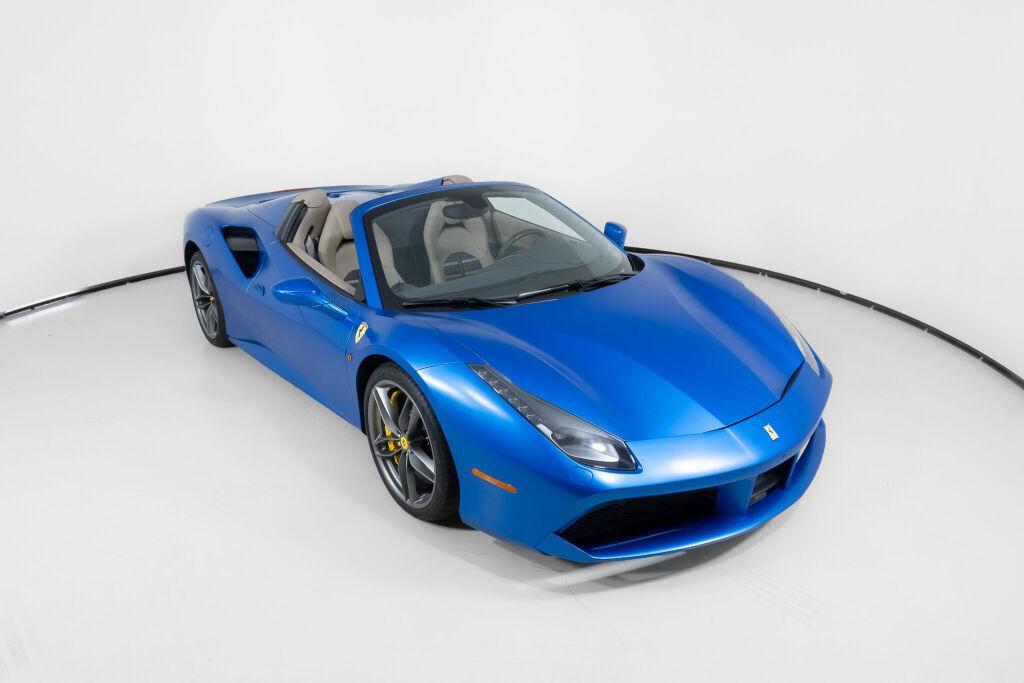 used 2018 Ferrari 488 Spider car, priced at $319,000