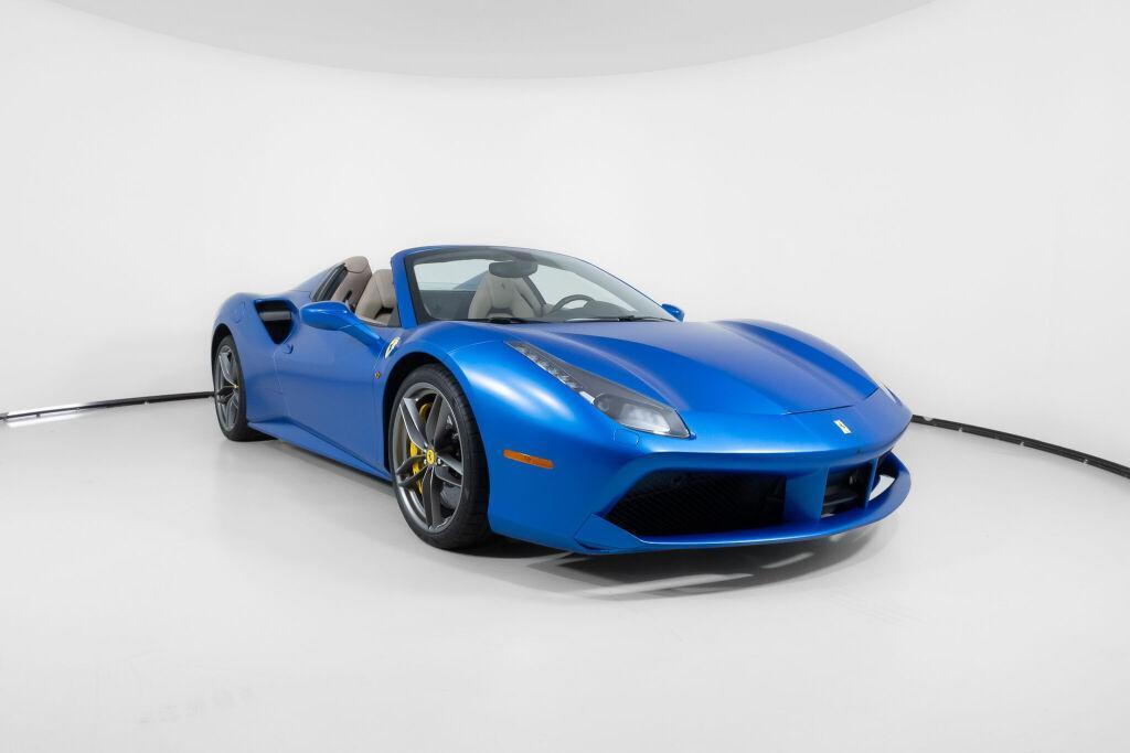 used 2018 Ferrari 488 Spider car, priced at $319,000