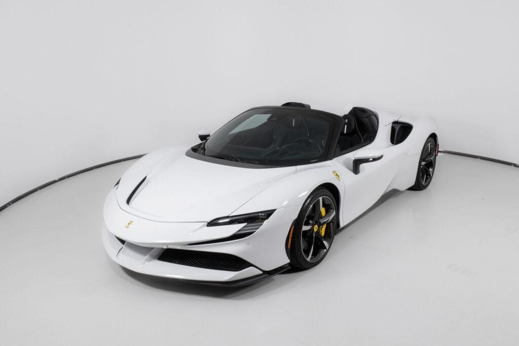 used 2024 Ferrari SF90 Spider car, priced at $629,000