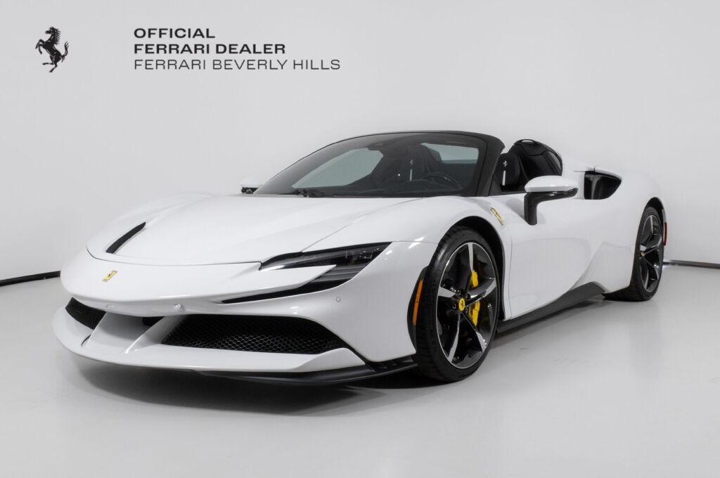 used 2024 Ferrari SF90 Spider car, priced at $629,000