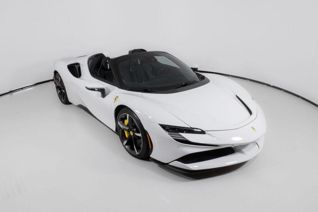 used 2024 Ferrari SF90 Spider car, priced at $629,000