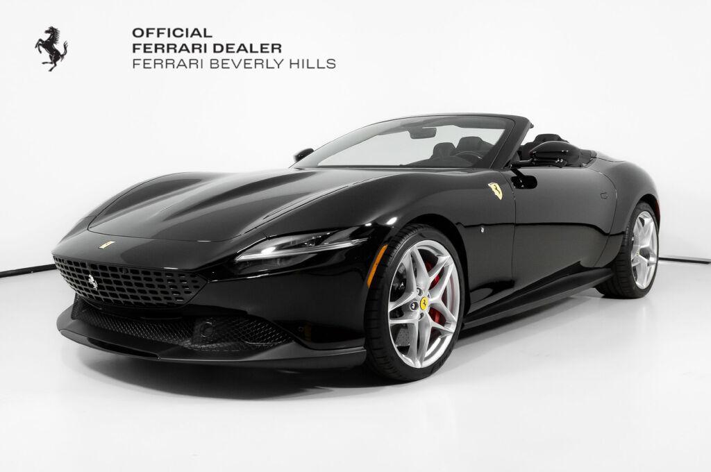 used 2025 Ferrari Roma Spider car, priced at $318,000