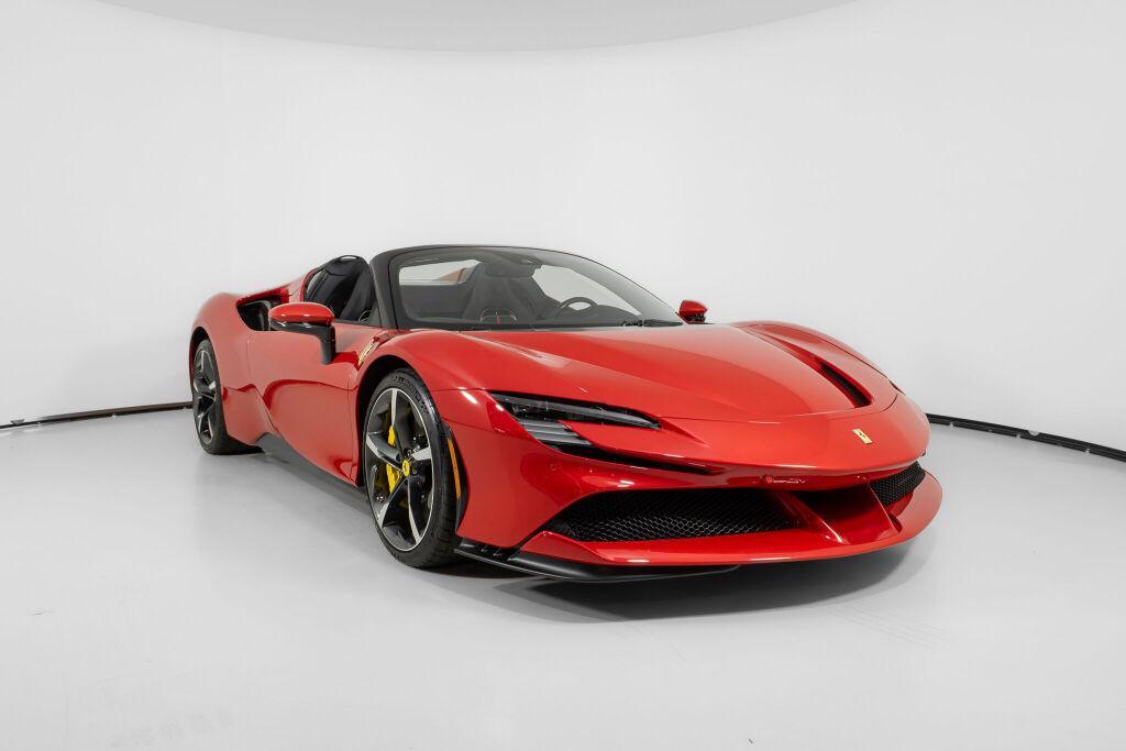 used 2023 Ferrari SF90 Spider car, priced at $644,000