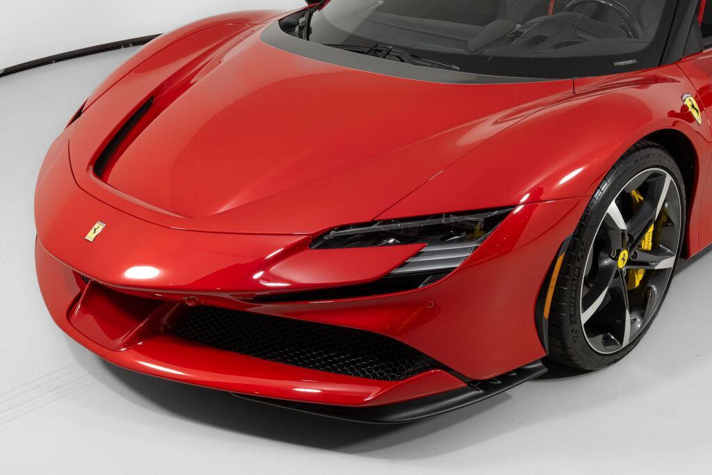 used 2023 Ferrari SF90 Spider car, priced at $644,000