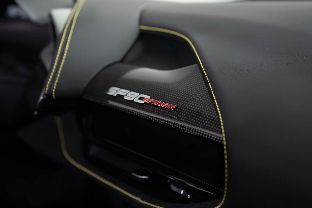 used 2022 Ferrari SF90 Spider car, priced at $599,000