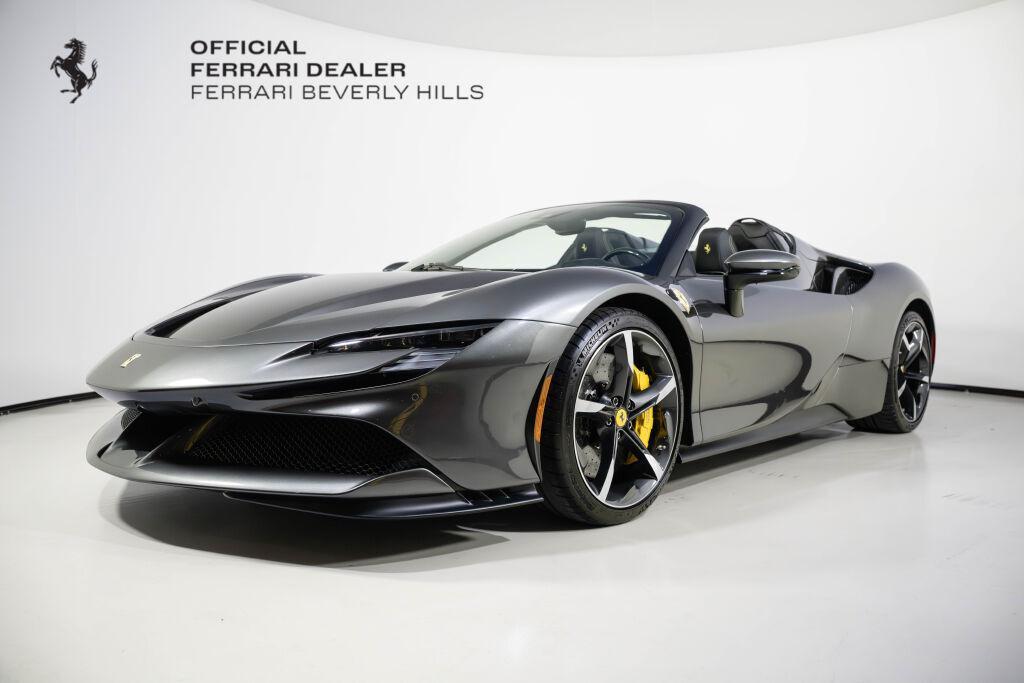 used 2022 Ferrari SF90 Spider car, priced at $599,000