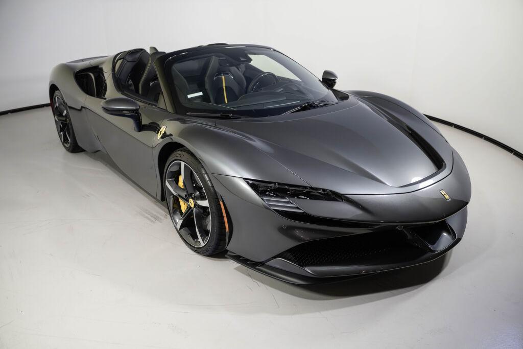 used 2022 Ferrari SF90 Spider car, priced at $599,000