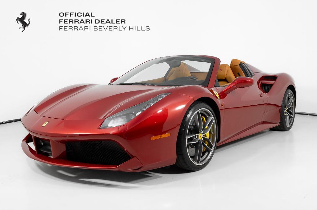 used 2019 Ferrari 488 Spider car, priced at $318,000