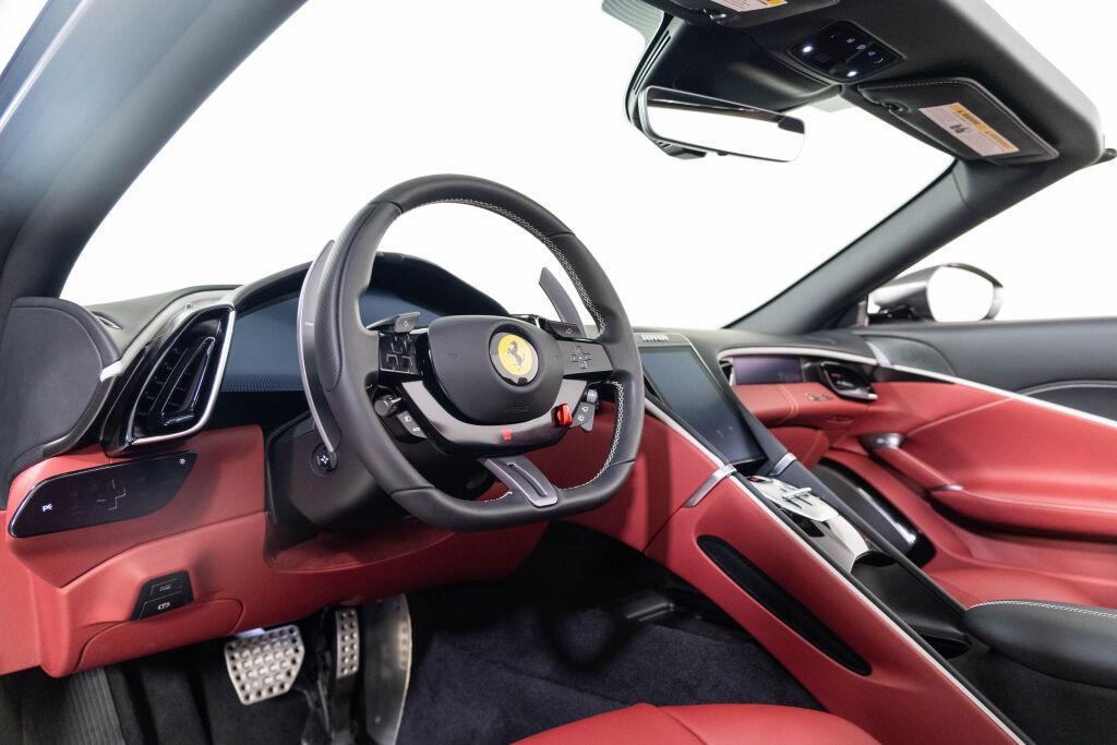 used 2025 Ferrari Roma Spider car, priced at $359,000