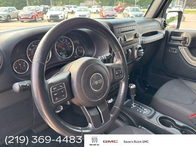 used 2015 Jeep Wrangler car, priced at $13,500