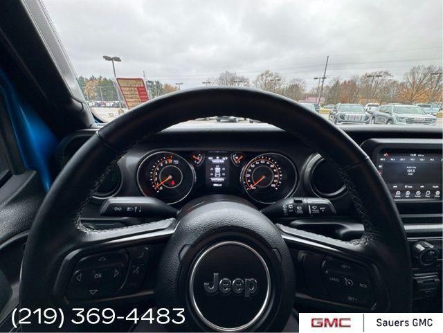 used 2022 Jeep Wrangler car, priced at $33,700