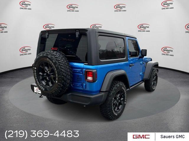 used 2022 Jeep Wrangler car, priced at $33,700