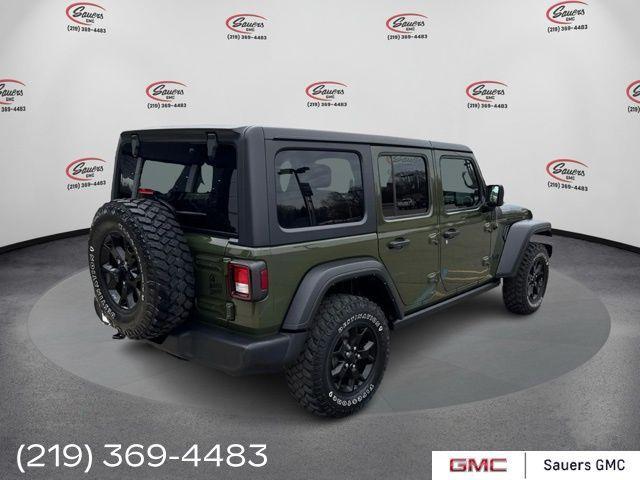 used 2021 Jeep Wrangler Unlimited car, priced at $32,495