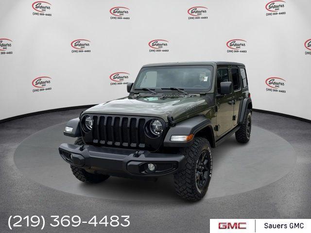 used 2021 Jeep Wrangler Unlimited car, priced at $32,495