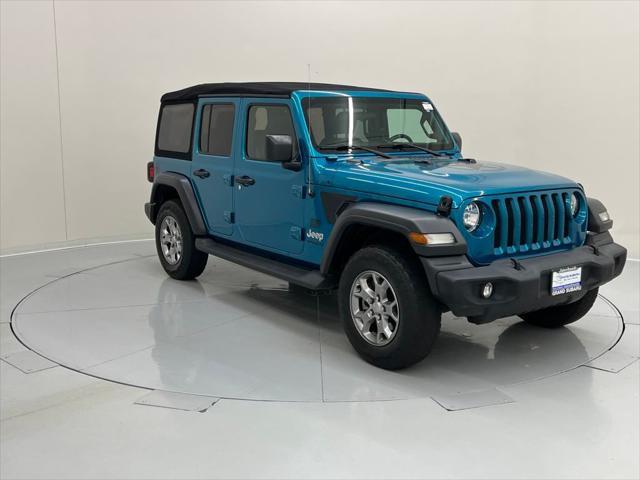used 2020 Jeep Wrangler Unlimited car, priced at $24,945