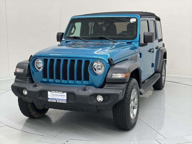 used 2020 Jeep Wrangler Unlimited car, priced at $26,945