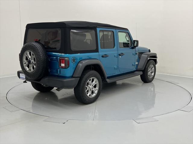 used 2020 Jeep Wrangler Unlimited car, priced at $26,945