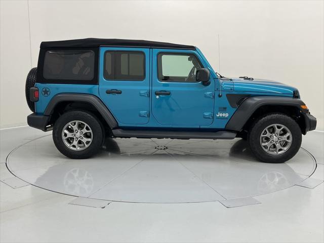 used 2020 Jeep Wrangler Unlimited car, priced at $26,945