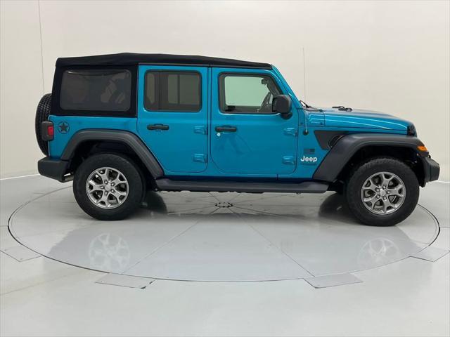 used 2020 Jeep Wrangler Unlimited car, priced at $24,945