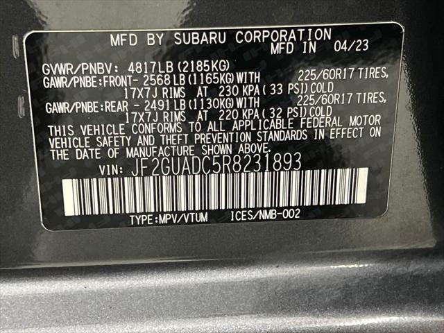 used 2024 Subaru Crosstrek car, priced at $26,957