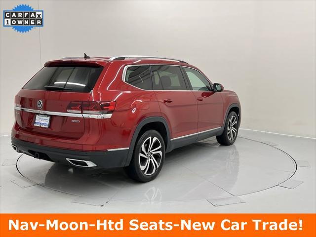 used 2021 Volkswagen Atlas car, priced at $27,921