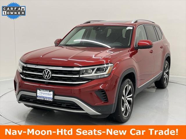 used 2021 Volkswagen Atlas car, priced at $27,921