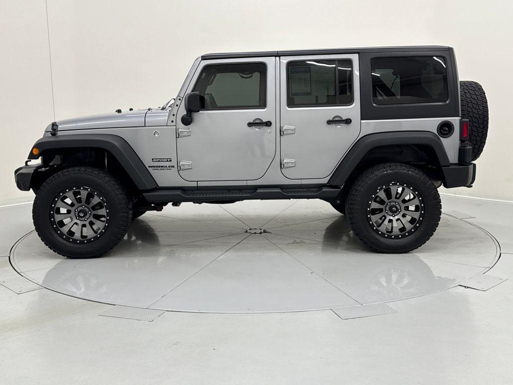 used 2016 Jeep Wrangler Unlimited car, priced at $18,936